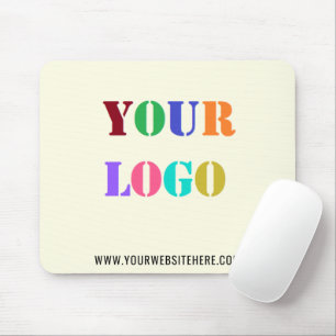 Tapis De Souris Logo personnalisé et texte personnalisé