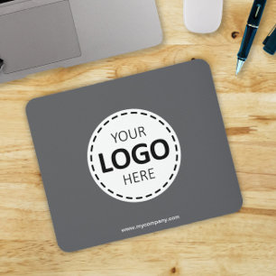 Tapis De Souris Logo Télécharger Moderne Simple Grey