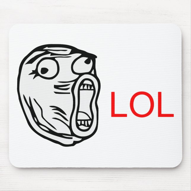 Tapis De Souris LOL - meme (Devant)
