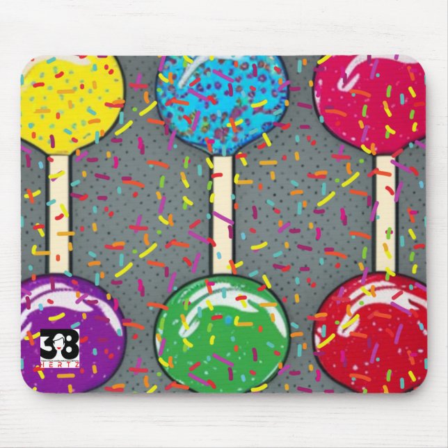 Tapis De Souris Lollipop Love (Devant)
