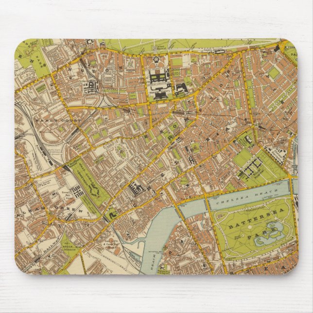 Tapis De Souris London-Sud-Ouest (Devant)