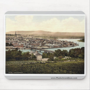 Tapis De Souris Londonderry. Cie. Limerick, Irlande Pho magnifique
