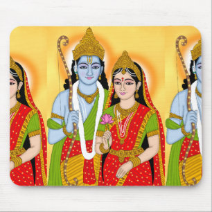Tapis de souris Lord SitaRam – Accessoire de burea