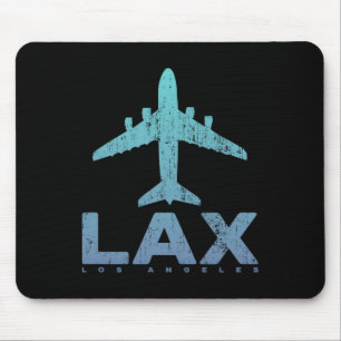 Tapis De Souris Los Angeles Californie code aéroport Lax La Vacati