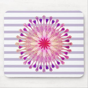 Tapis De Souris Lotus Fleur Yoga Instructeur Méditation Holistic