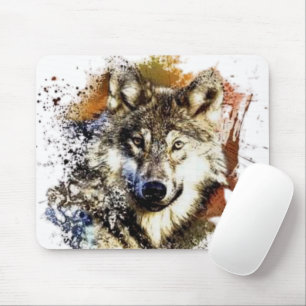 Tapis De Souris Loup
