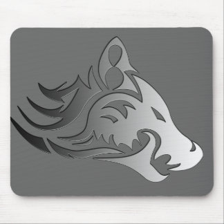 Tapis De Souris Loup tribal