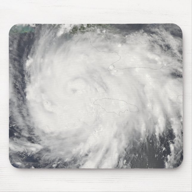 Tapis De Souris L'ouragan Gustav sur la Jamaïque (Devant)
