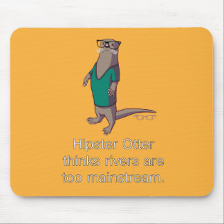 Tapis De Souris Loutre Mousepad de hippie