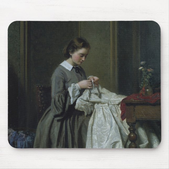 Tapis De Souris L'ouvrière couturière (Devant)