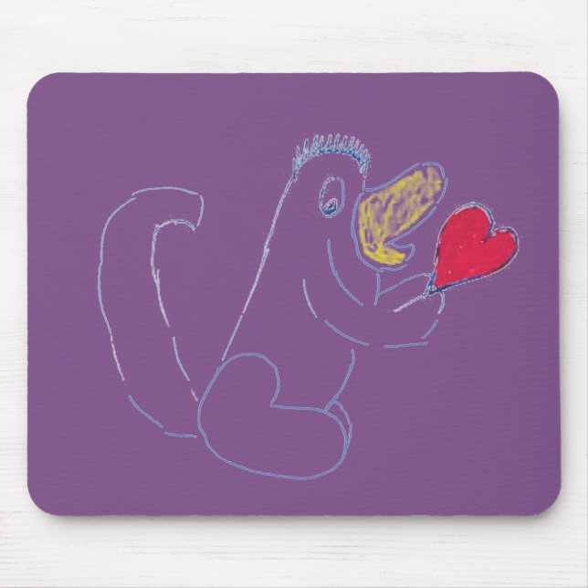 Tapis De Souris Love Bug MousePad (Devant)