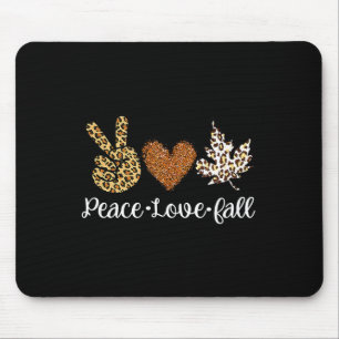 Tapis De Souris Love Fall Vêtements d'automne Mode pour femmes