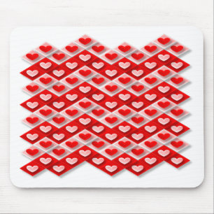 Tapis De Souris Love Heart Motif