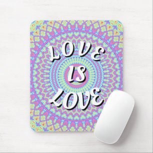 Tapis De Souris Love Is Love Fierté