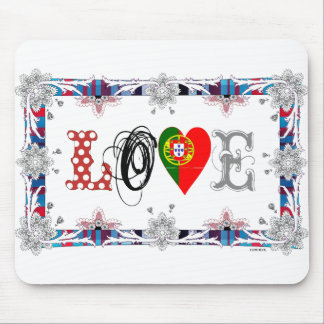Tapis De Souris Love Portugal