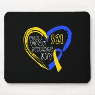 Tapis De Souris Love World Down Syndrome Journée de sensibilisatio