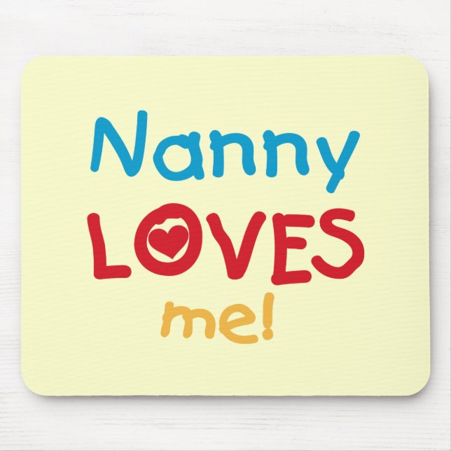 Tapis De Souris LOVESMEnanny (Devant)