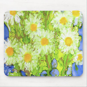 Tapis De Souris Lovitude Mousepad de jolies marguerites