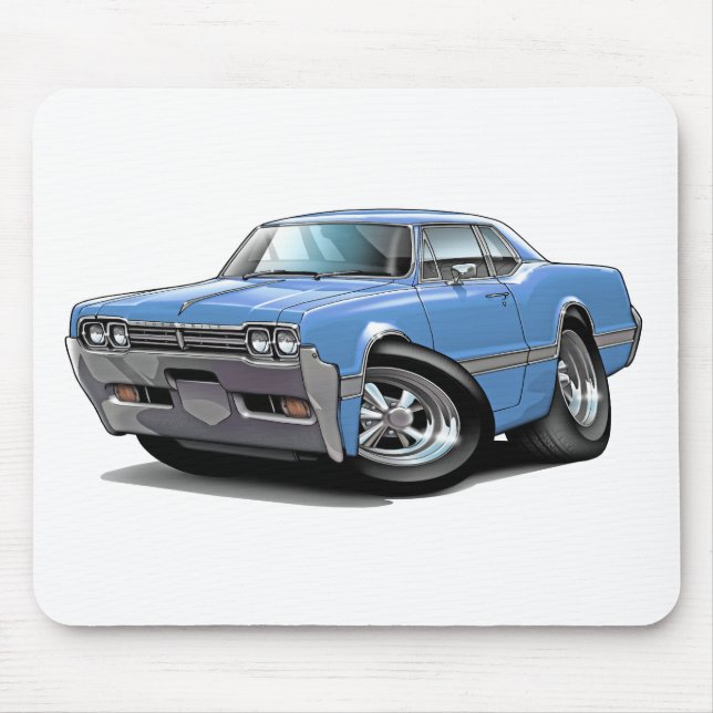 Tapis De Souris Lt 1966 de sabre d'abordage d'Olds Blue Car (Devant)