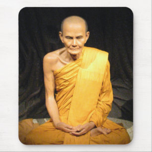 Tapis De Souris Luang Poo Mun Bhuridatto ... Moine bouddhiste