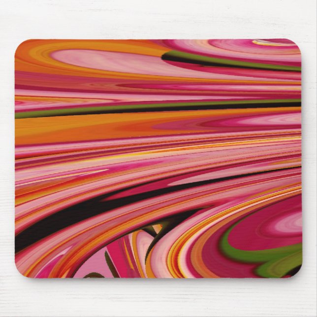 Tapis De Souris Lueur Mousepad de rose de Hanna (Devant)