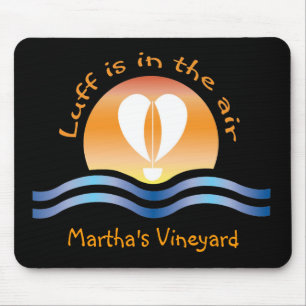 Tapis De Souris Luffers Sunset_Luff dans le vignoble de Martha