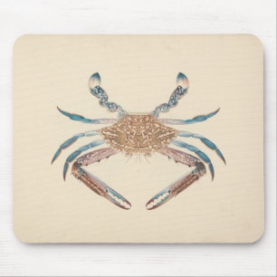 Tapis De Souris Luigi Balugani - Portunua Pelagicus - Crabe bleu