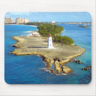 Tapis De Souris Lumière d'île de paradis