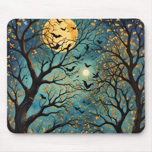 Tapis De Souris Lumière dorée (Devant)