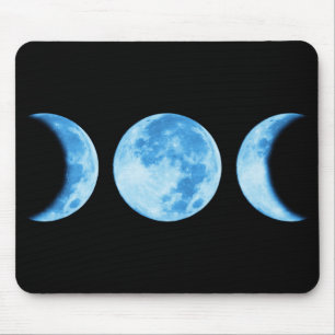 Tapis De Souris Lune à trois phases