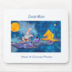 Tapis De Souris Lune dans le Cancer