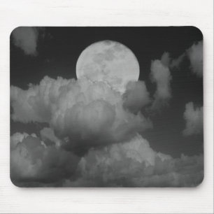 Tapis De Souris Lune et nuages sur le Kansas