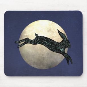 Tapis De Souris Lune lièvre
