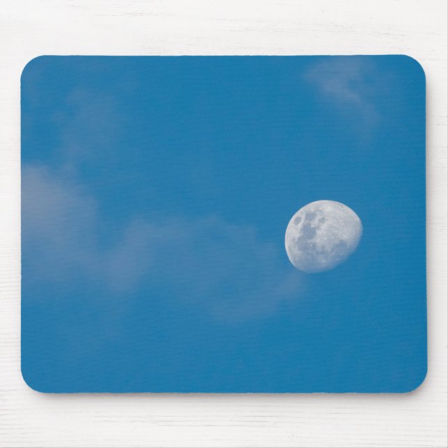 Tapis De Souris Lune matinale | Zambie, Afrique (Devant)