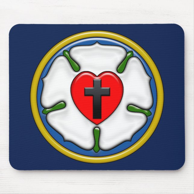 Tapis De Souris Luther, Rose, (Devant)