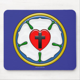 Tapis De Souris Luther Rose au relief