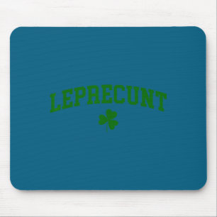 Tapis De Souris Lutin irlandais St Patrick drôle shamrock