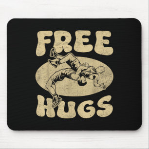 Tapis De Souris Lutte - Ennuis Drôle Lutte Serre-Chemise Guerre