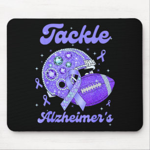 Tapis De Souris Lutter contre Alzheimer combattre fin soutien port