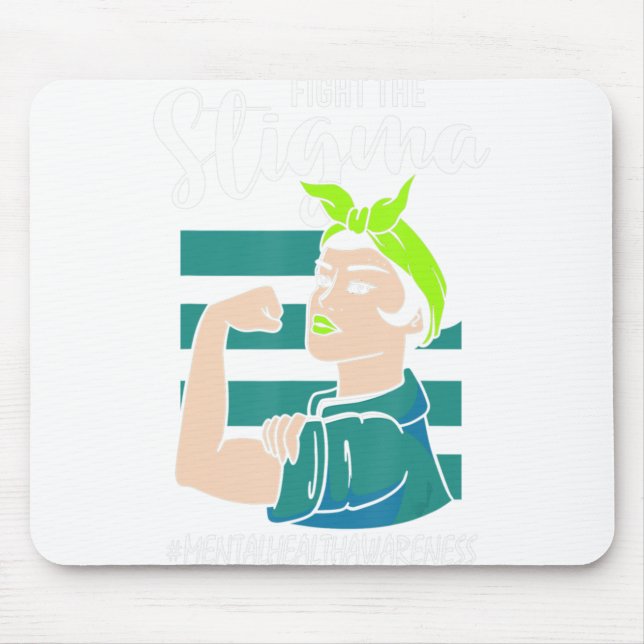 Tapis De Souris Lutter contre la stigmatisation et la stabilité me (Devant)