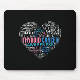 Tapis De Souris Lutter contre le cancer Soutenir l'espoir Un guerr