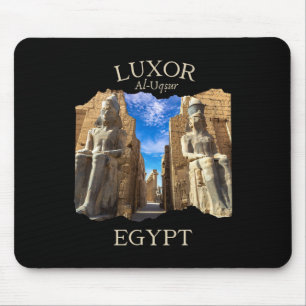 Tapis De Souris Luxor Egypte Souvenir Famille Croisière sur le Nil