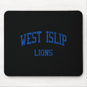 Tapis De Souris Lycée West Islip Hs West Islip Ny Vintage Sr