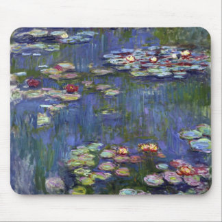 Tapis De Souris Lys d'eau Claude Monet