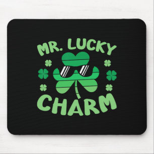 Tapis De Souris M. Chanceux Charme Lunettes St Patrick Garçons Enf