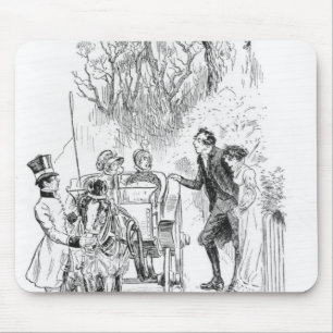 Tapis De Souris M. Collins et Charlotte étaient tous deux se