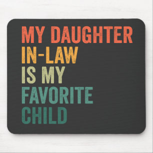 Tapis De Souris Ma fille en droit est mon cadeau préféré enfant ré