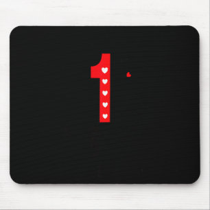 Tapis De Souris Ma première Saint-Valentin en tant que maman 