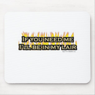 Tapis De Souris Ma tanière mauvaise