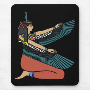 Tapis De Souris Ma'at La déesse égyptienne Mousepad